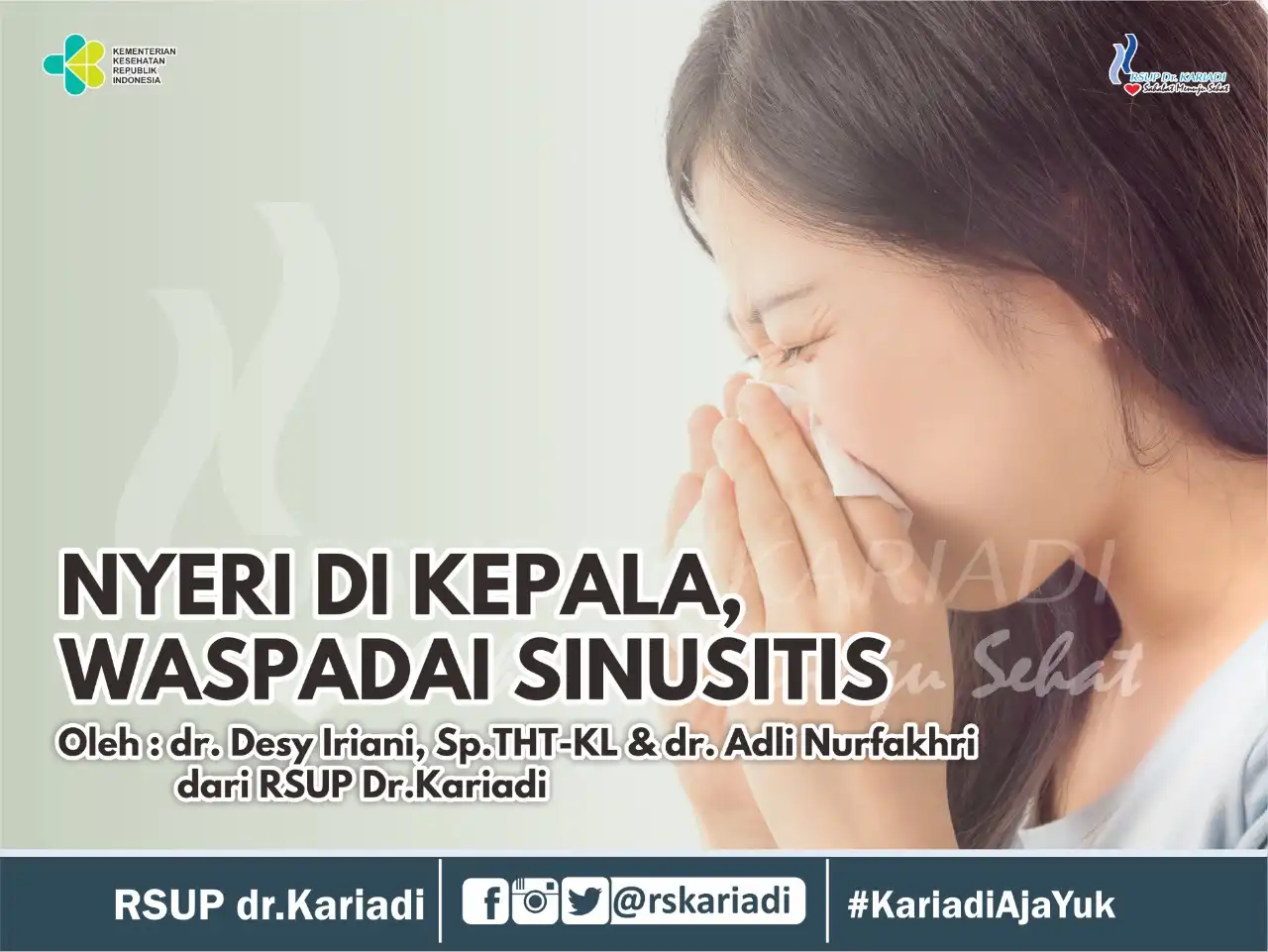 Gambar Konten Nyeri Di Kepala Waspadai Sinusitis